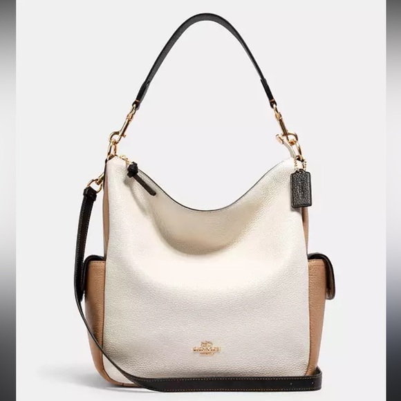 Coach | Bags | Coach Color Block Shoulder Bag | Poshmark